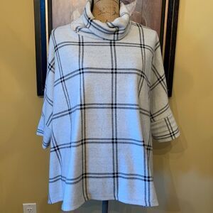 Ever New Sweater Plaid Size M